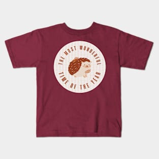 What is the most wonderful time of the year? Fall, of course! Kids T-Shirt